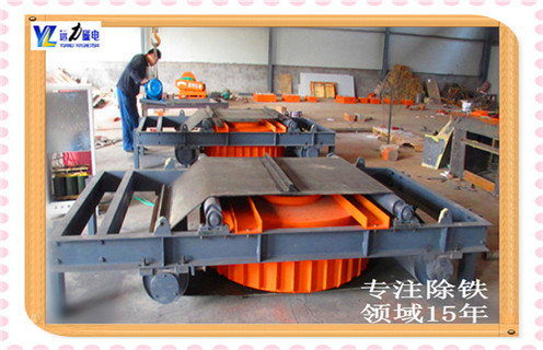 自卸式電磁除鐵器，浙江礦用自卸式電磁除鐵器設備_浙江礦用自卸式電磁除鐵器設備有哪些_型號及工作視頻 
