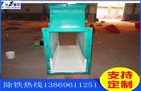 管道除鐵器，吉林鋰電管道除鐵器_遠(yuǎn)力吉林鋰電管道除鐵器哪家好安裝說明書12000高斯 可定制工作原理_安裝示意圖 