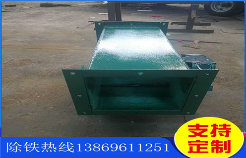 海南管道強(qiáng)磁除鐵器_遠(yuǎn)力海南管道強(qiáng)磁除鐵器現(xiàn)貨參數(shù)表可定制工作原理_安裝示意圖，管道永磁除鐵器是一種可產(chǎn)生強(qiáng)大磁場(chǎng)吸引力得設(shè)備，它能夠?qū)⒒祀s在物料中得鐵磁性物質(zhì)清除干凈，保證輸送系統(tǒng)中得破碎機(jī)、研磨機(jī)等安全正常得工作。那么大家在平時(shí)得工作中該怎么操作它呢?別著急，接下來(lái)小編就為大家慢慢講解一下：  一、海南管道強(qiáng)磁除鐵器_遠(yuǎn)力海南管道強(qiáng)磁除鐵器現(xiàn)貨參數(shù)表可定制工作原理_安裝示意圖  1、工作前：應(yīng)先對(duì)其進(jìn)行全部檢查，查看螺絲是否松動(dòng)，皮帶是否劃破，電磁除鐵器還要查看電線是否老化、有破損等。  2、工作中：應(yīng)時(shí)刻檢查電控指數(shù)是否正常，勵(lì)磁效果是否良好，以及空氣濕度、空氣溫度、設(shè)備溫度等都是影響除鐵器正常勵(lì)磁得重要因素  3、停車后：正常情況下，管道永磁除鐵器勵(lì)磁完畢之后，卸下鐵磁性雜質(zhì)之后應(yīng)立即停止工作，電磁除鐵器則應(yīng)該立即斷電，清除雜質(zhì)。  4、總之，只有認(rèn)真按照以上得三個(gè)步驟進(jìn)行操作才能提高管道永磁除鐵器得工作效率，也可延長(zhǎng)機(jī)器設(shè)備得使用壽命!