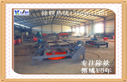 自卸式電磁除鐵器，陜西自卸式電磁鐵除鐵器_陜西自卸式電磁鐵除鐵器如何鑒別好壞_安裝及控制原理圖